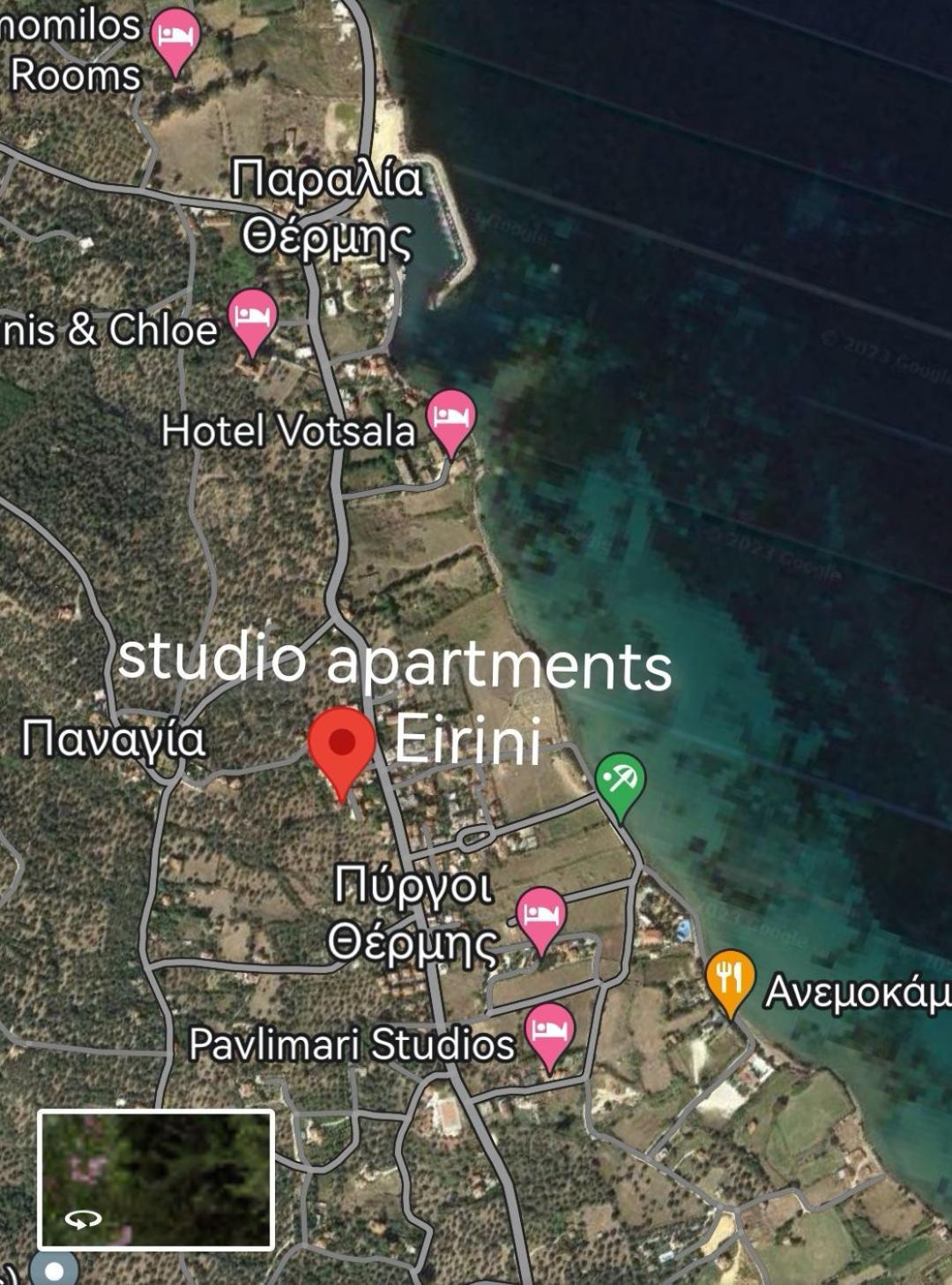 Studio Apartments Eirini Pyrgi Thermis Exterior photo